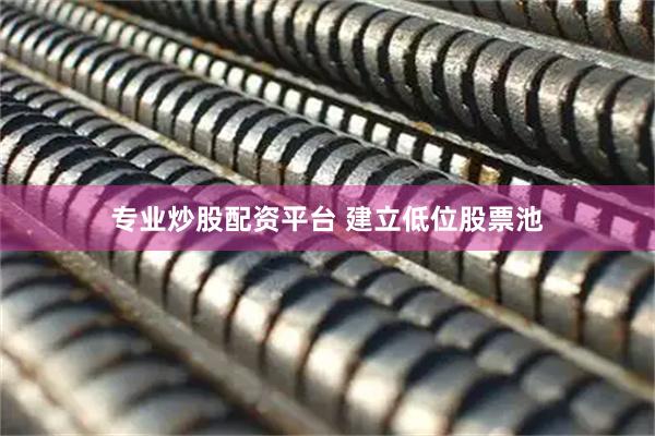 专业炒股配资平台 建立低位股票池
