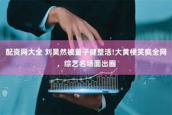 配资网大全 刘昊然被董子健整活!大黄梗笑疯全网，综艺名场面出圈